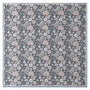 Foulard carré soie femme Rose Vintage Floral