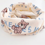 Tour de cou enfant coton nounours