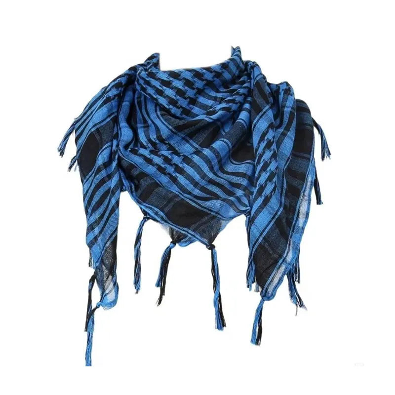 Écharpe arabe à franges style militaire