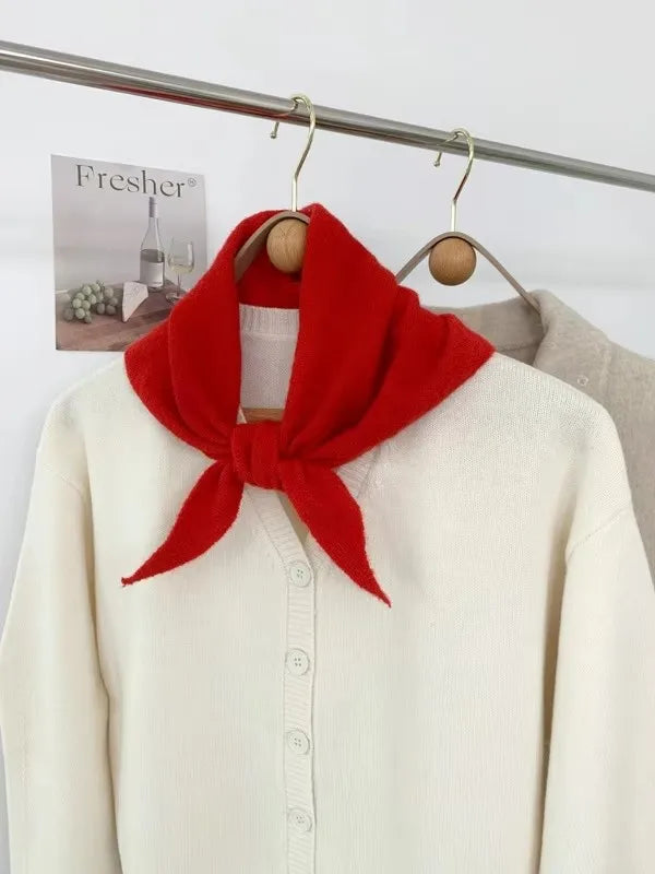 Foulards en coton uni
