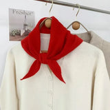 Foulards en coton uni