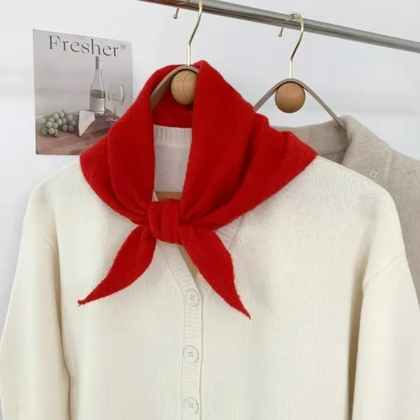 Foulards en coton uni