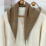 Foulards en coton uni