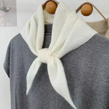 Foulards en coton uni