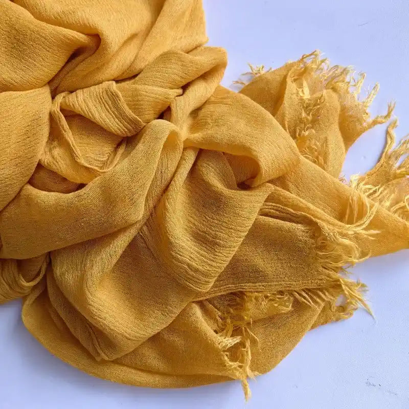 Foulard hijab uni en coton
