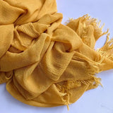 Foulard hijab uni en coton