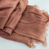 Foulard hijab uni en coton