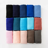 Foulard hijab uni en coton