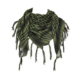 Écharpe arabe à franges style militaire