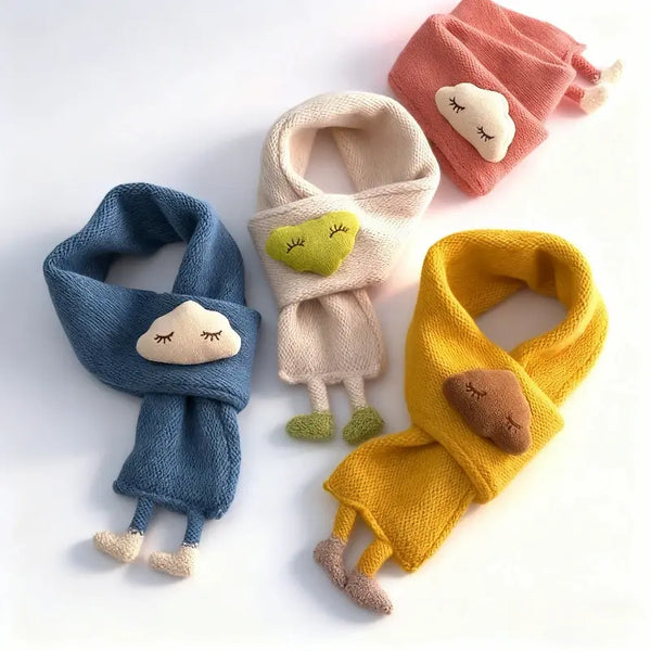 Écharpe bébé peluche nuage