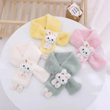 Écharpe hiver enfant douce Lapin en peluche
